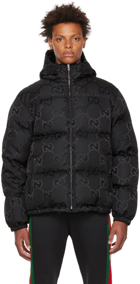 polyester down jacket gucci|Gucci jacket without hoodie.